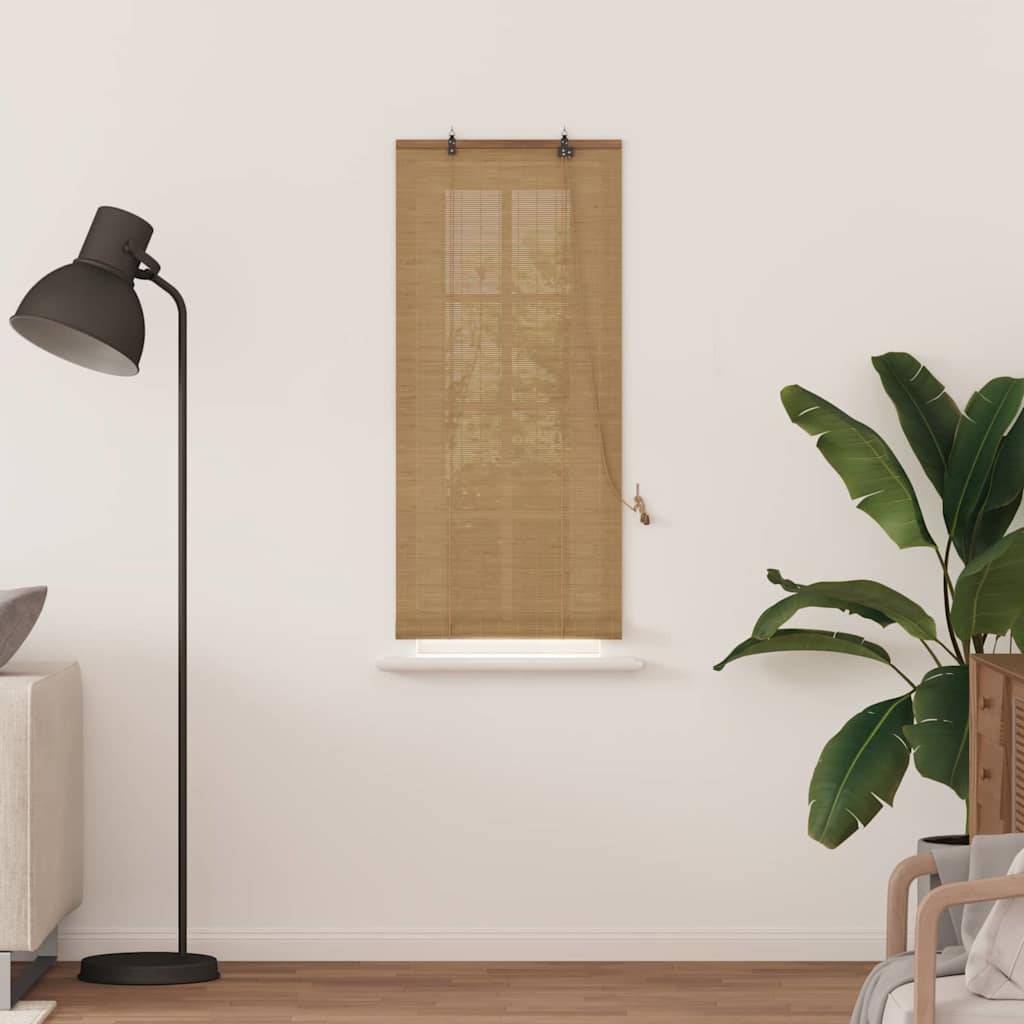vidaXL Fensterjalousien und -schattierungen Hellbraun 60 x 160 cm