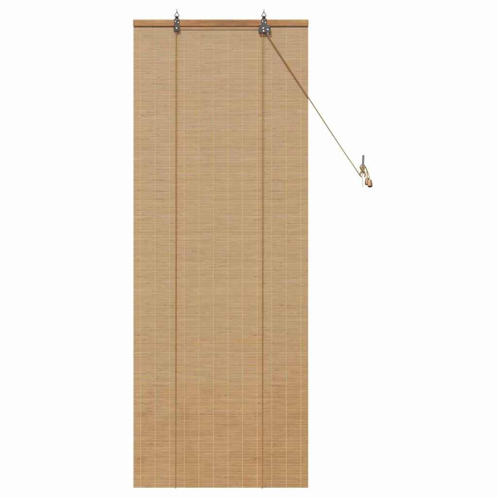 vidaXL Fensterjalousien und -schattierungen Hellbraun 60 x 160 cm