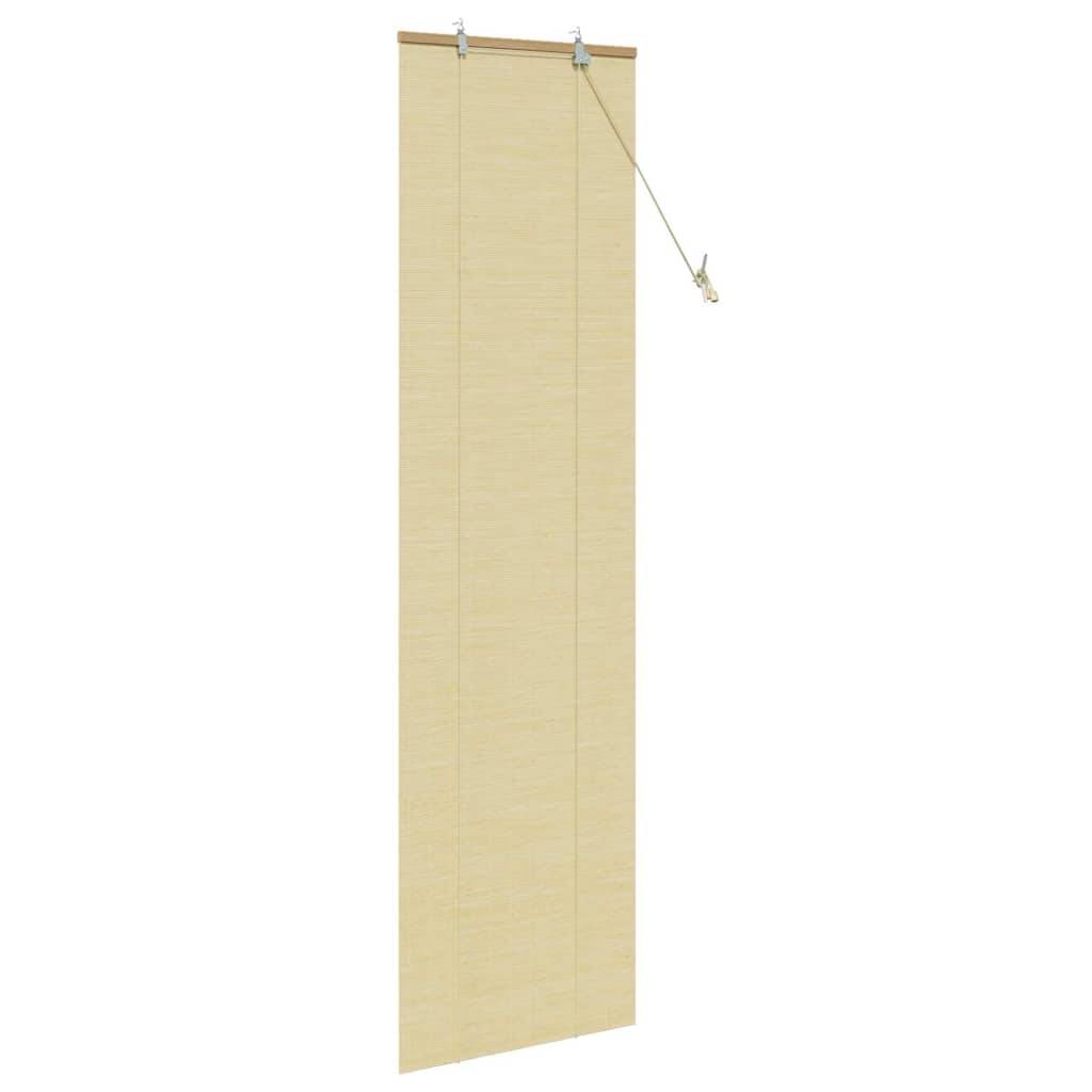 vidaXL Fensterjalousien und -schattierungen Natur 60 x 220 cm Bambus