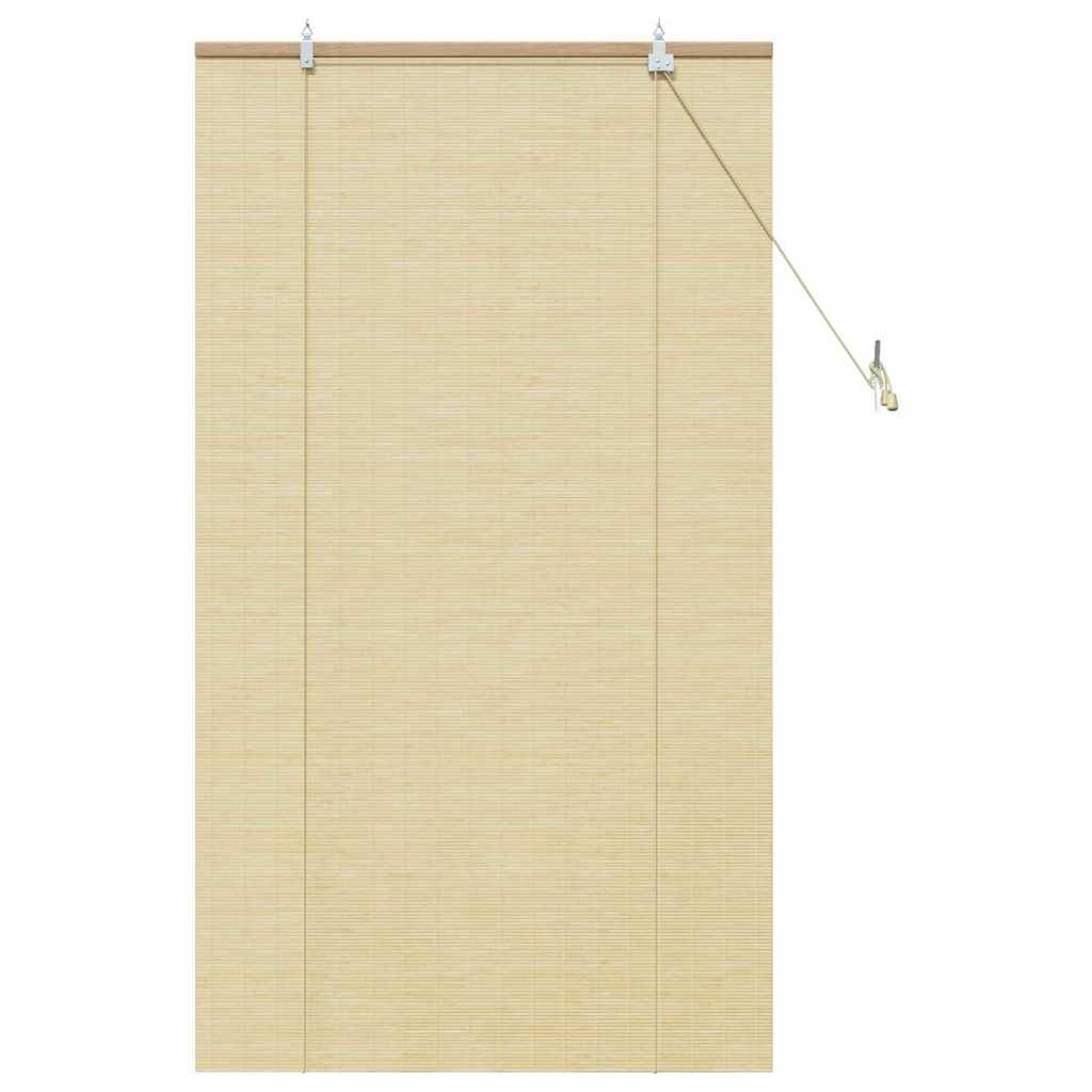 vidaXL Fensterjalousien und -schattierungen Natur 90 x 160 cm Bambus