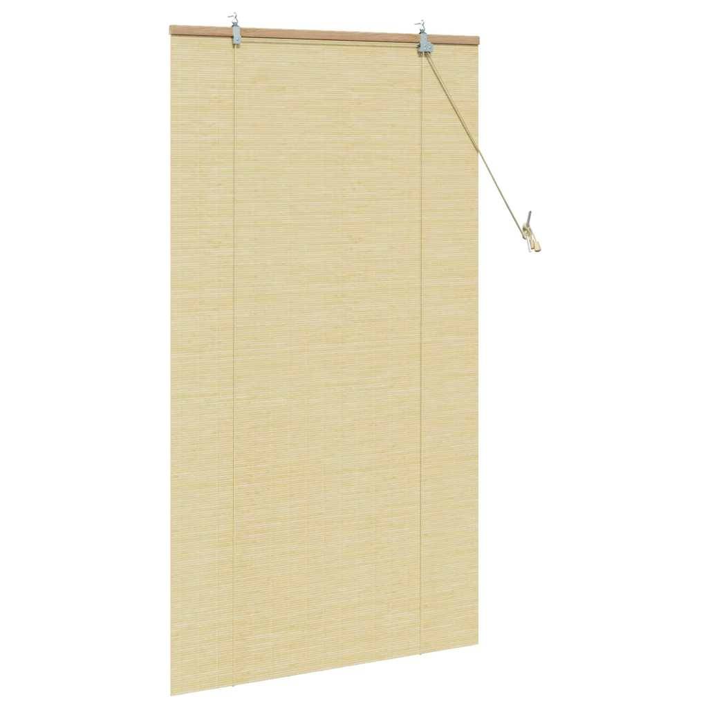 vidaXL Fensterjalousien und -schattierungen Natur 90 x 160 cm Bambus