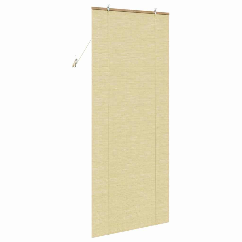 vidaXL Fensterjalousien und -schattierungen Natur 90 x 220 cm Bambus