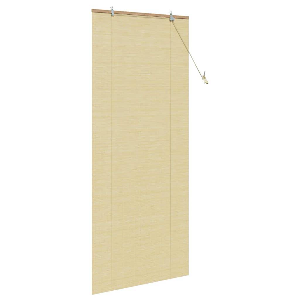 vidaXL Fensterjalousien und -schattierungen Natur 90 x 220 cm Bambus