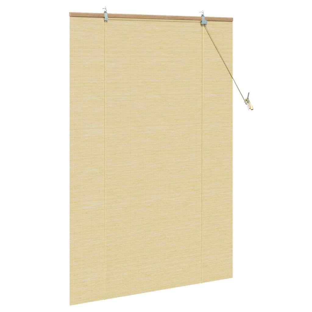 vidaXL Fensterjalousien und -schattierungen Natur 120 x 160 cm Bambus