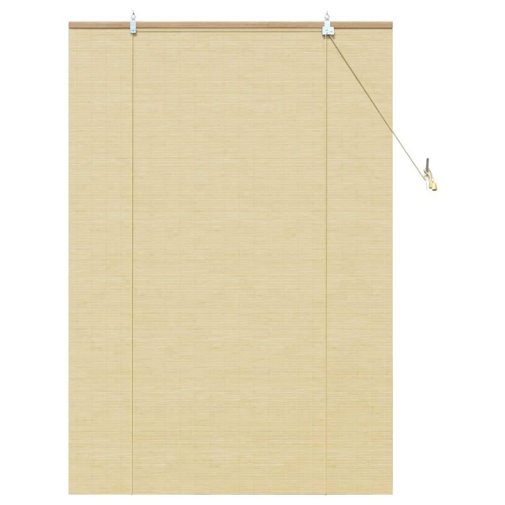 vidaXL Fensterjalousien und -schattierungen Natur 120 x 160 cm Bambus
