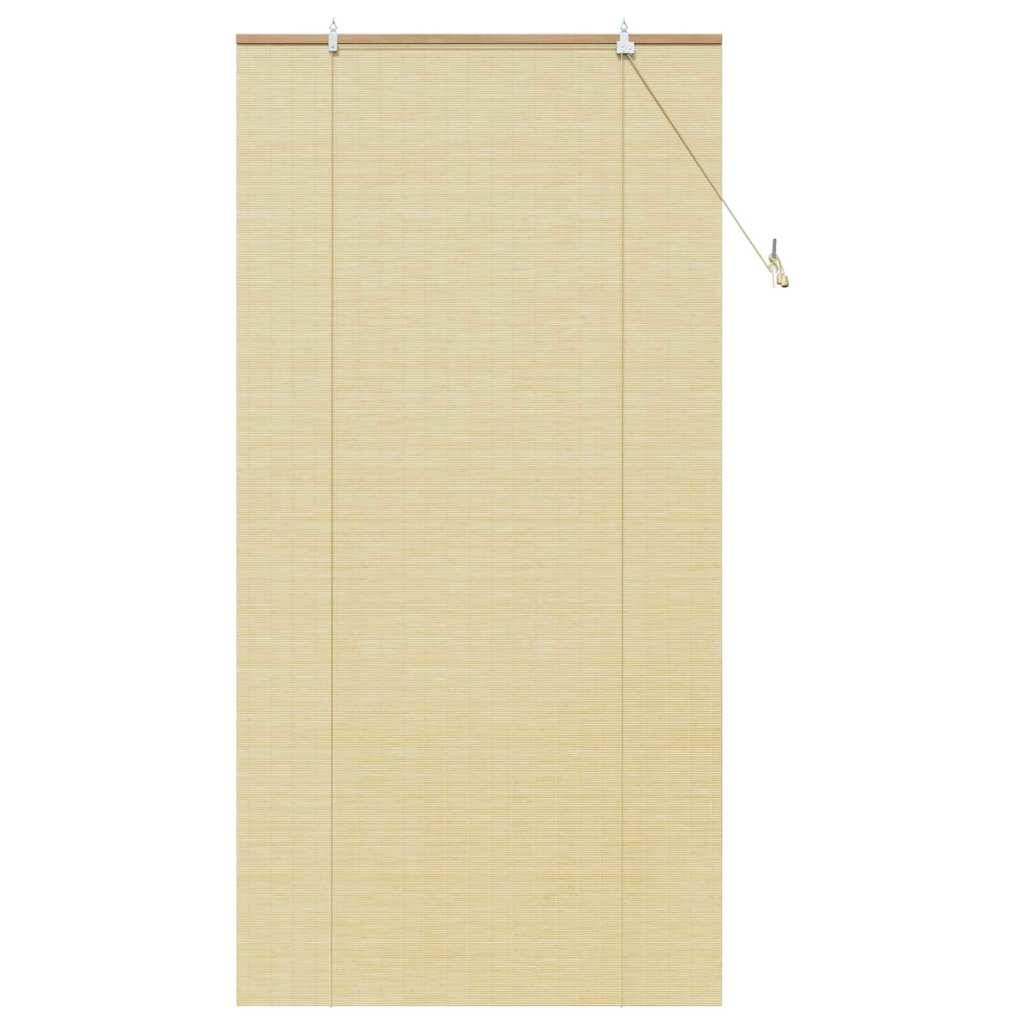 vidaXL Fensterjalousien und -schattierungen Natur 120 x 220 cm Bambus