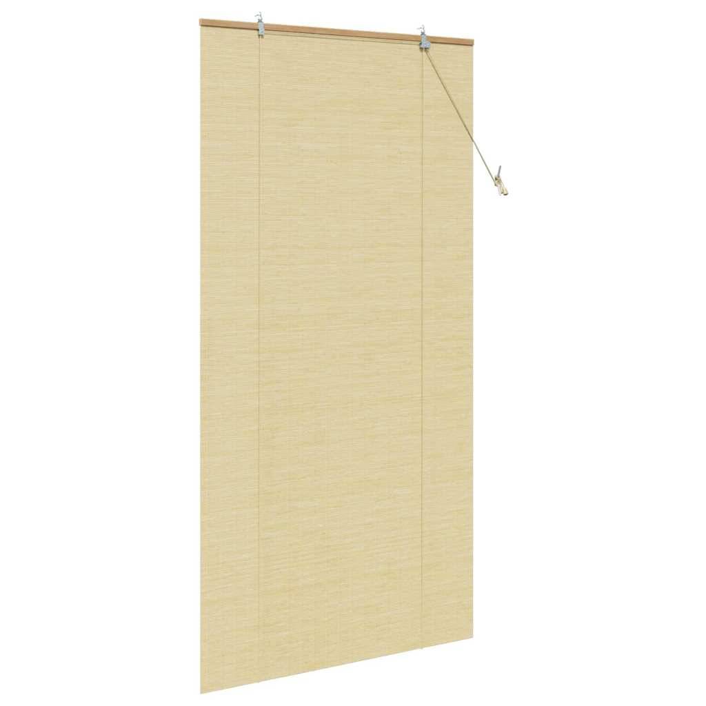 vidaXL Fensterjalousien und -schattierungen Natur 120 x 220 cm Bambus
