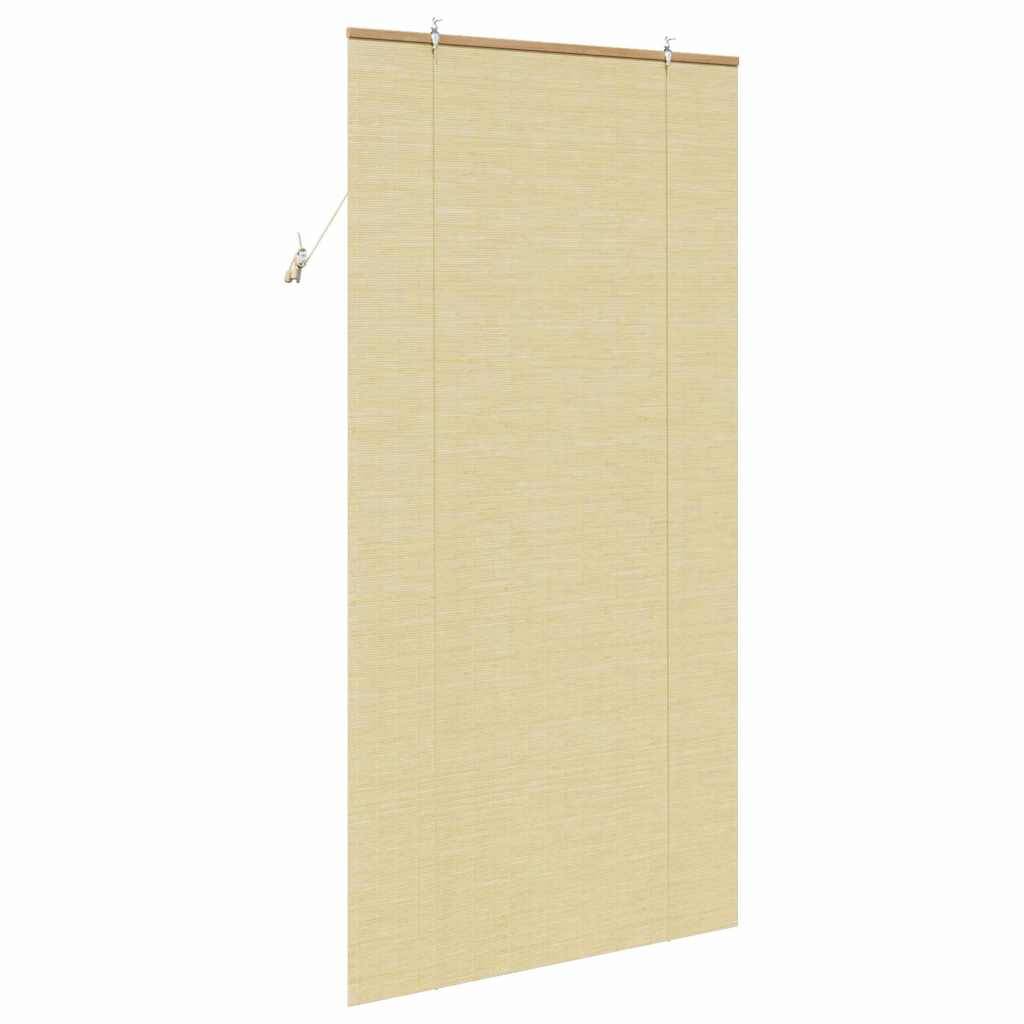 vidaXL Fensterjalousien und -schattierungen Natur 120 x 220 cm Bambus