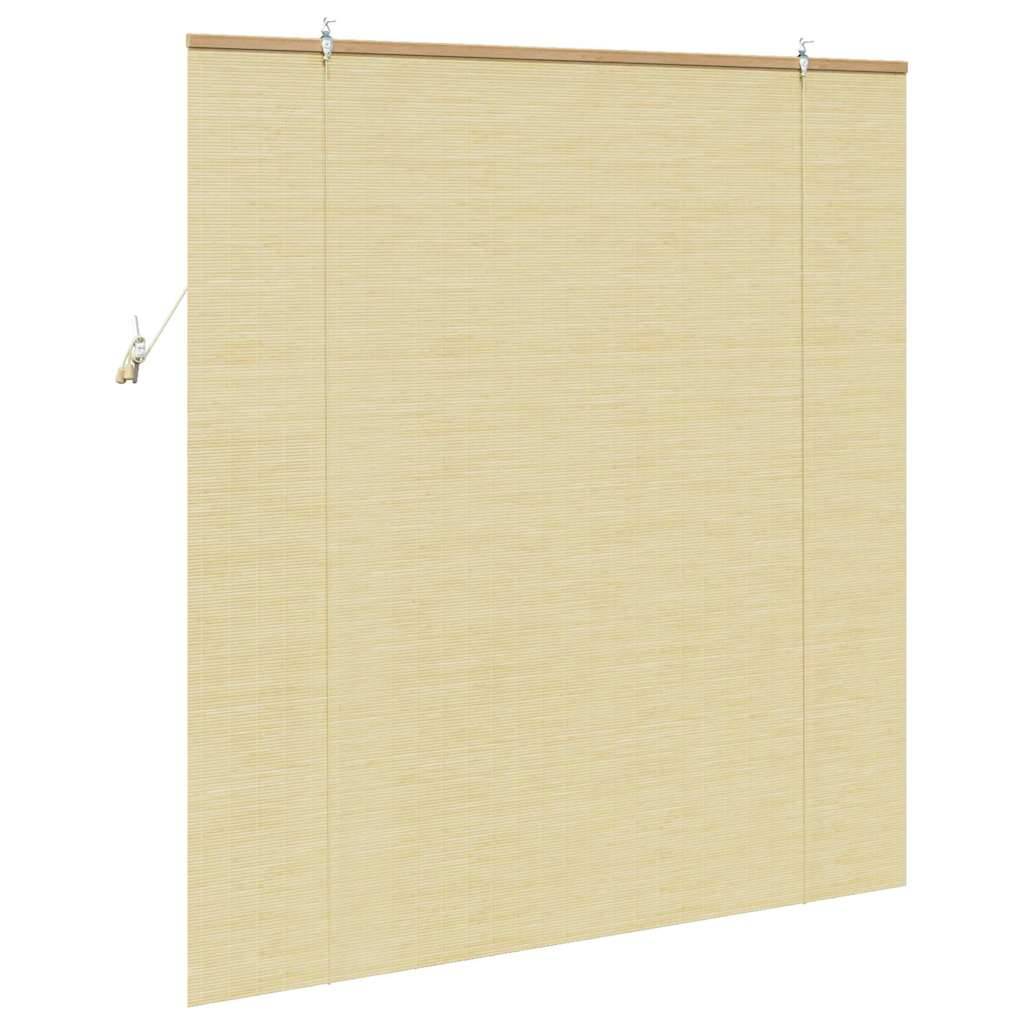 vidaXL Fensterjalousien und -schattierungen Natur 140 x 160 cm Bambus