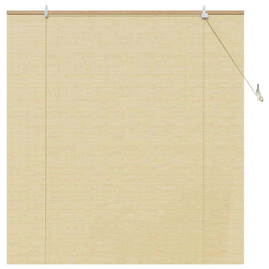 vidaXL Fensterjalousien und -schattierungen Natur 140 x 160 cm Bambus