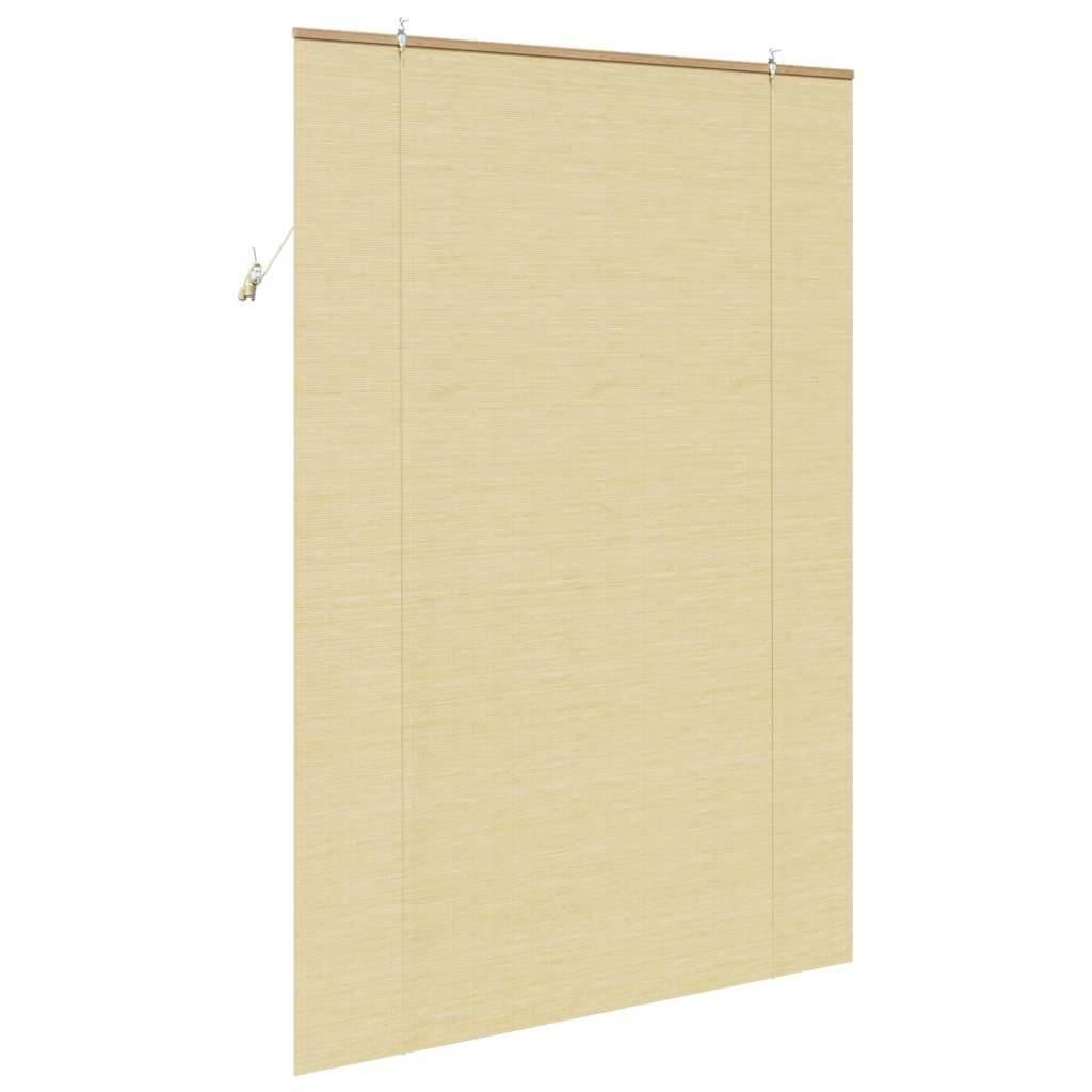 vidaXL Fensterjalousien und -schattierungen Natur 140 x 220 cm Bambus