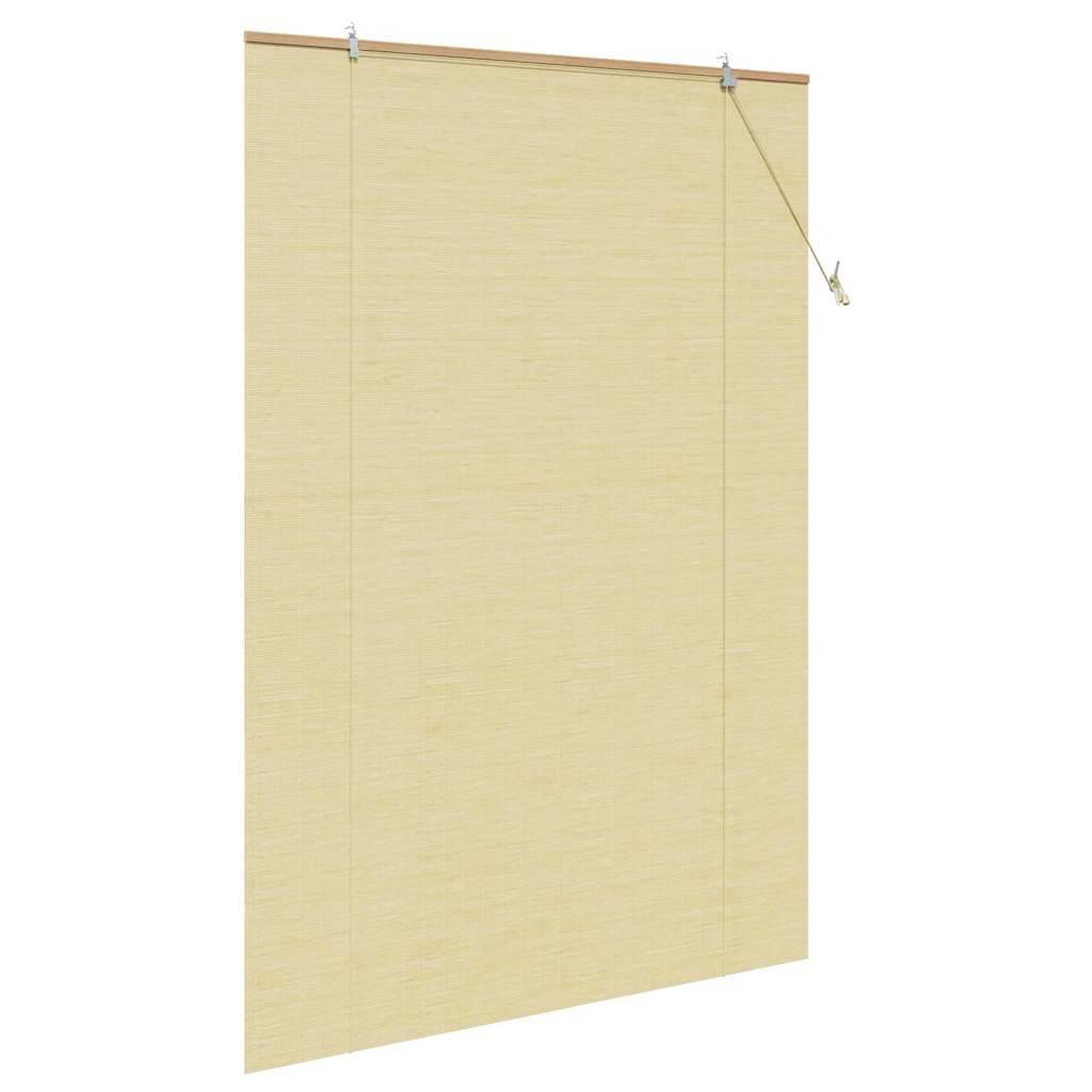 vidaXL Fensterjalousien und -schattierungen Natur 140 x 220 cm Bambus