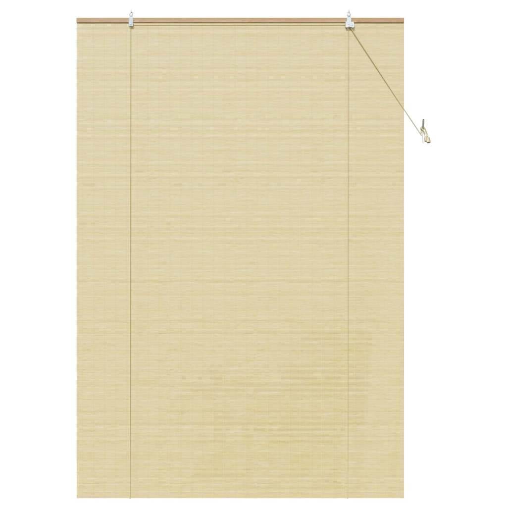 vidaXL Fensterjalousien und -schattierungen Natur 140 x 220 cm Bambus