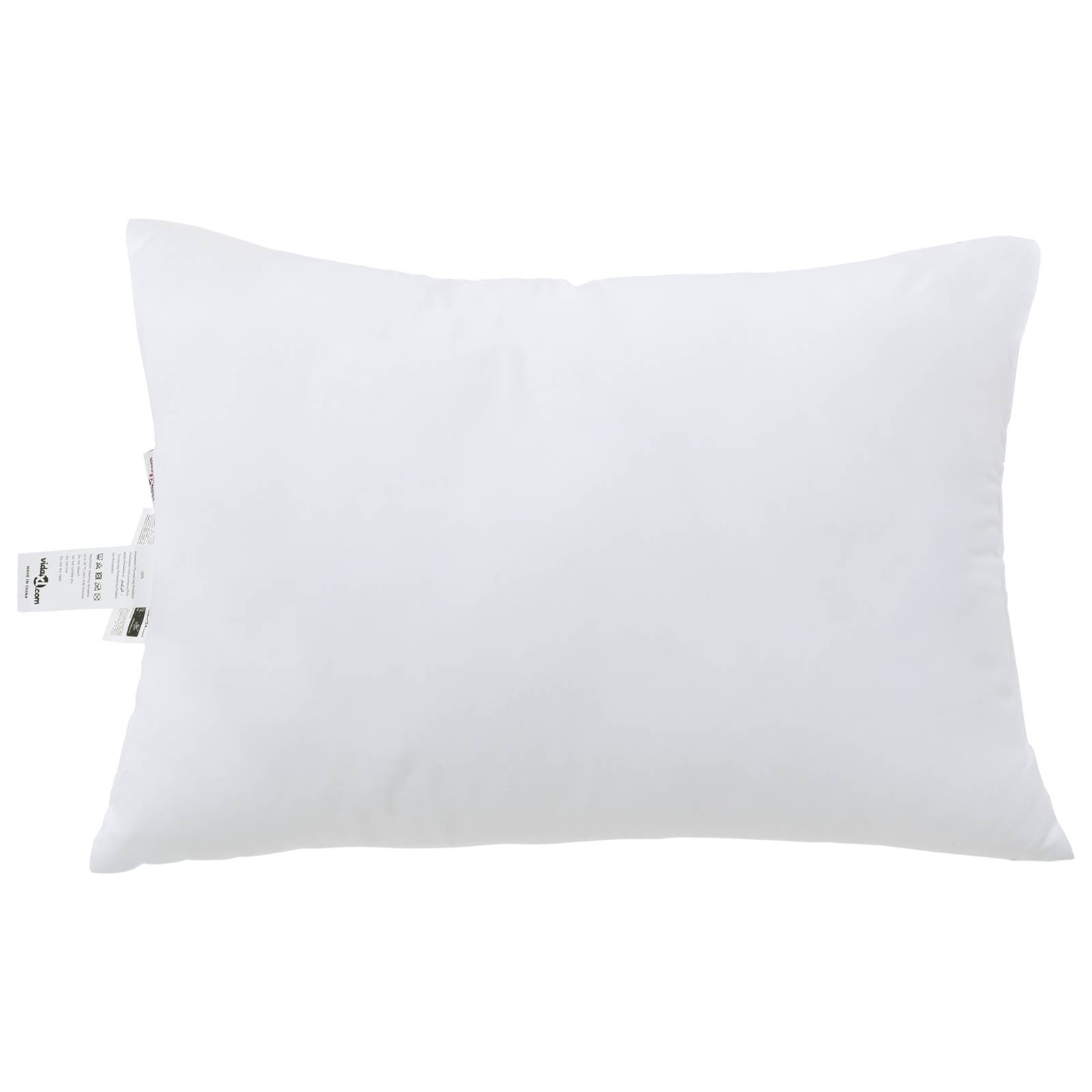 vidaXL Kissen 2 pcs Weiß 60 x 80 cm 85gsm 100% Polyester