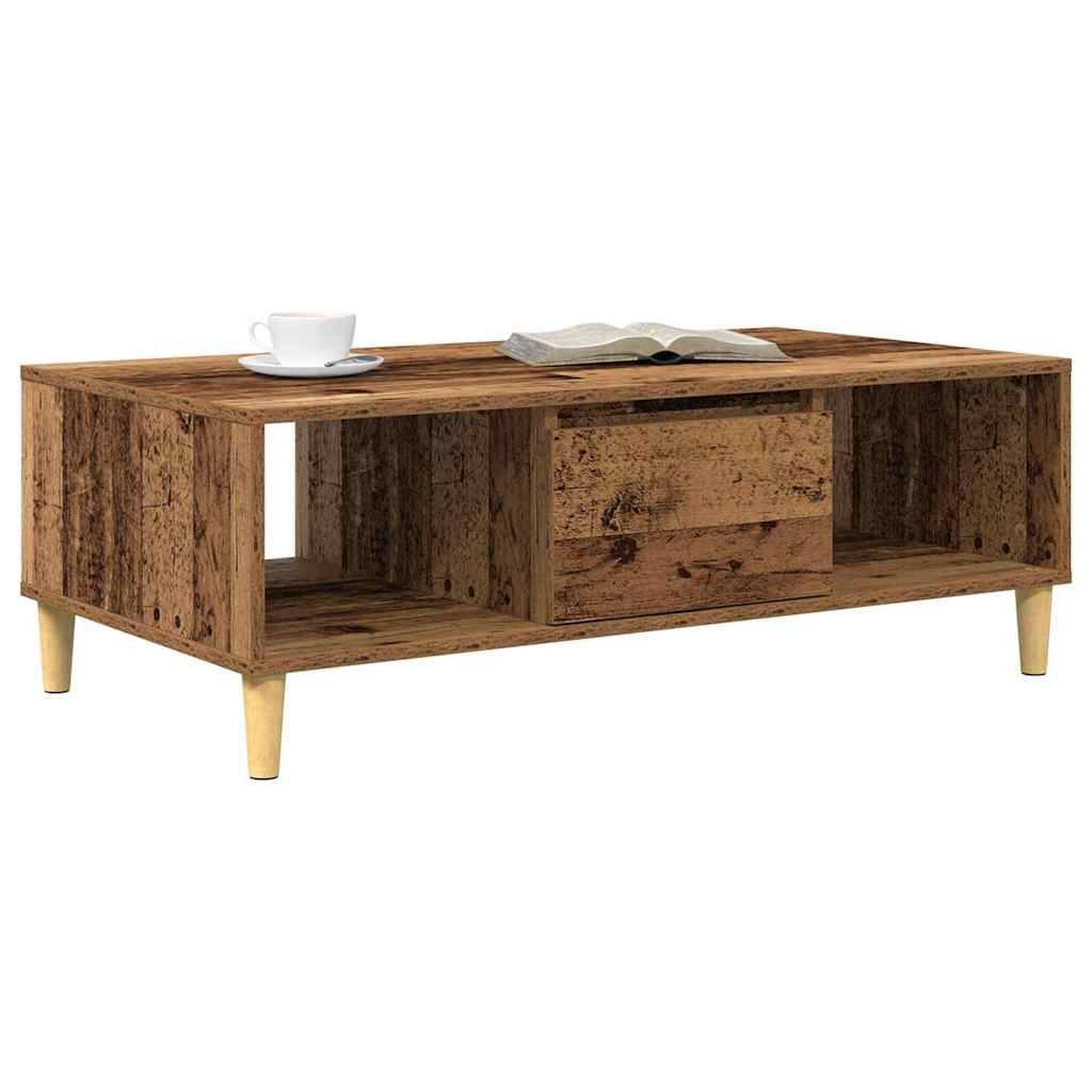 vidaXL mit Speicher mit Tür Altholz 103,5 x 60 x 35 cm Holzwerkstoff