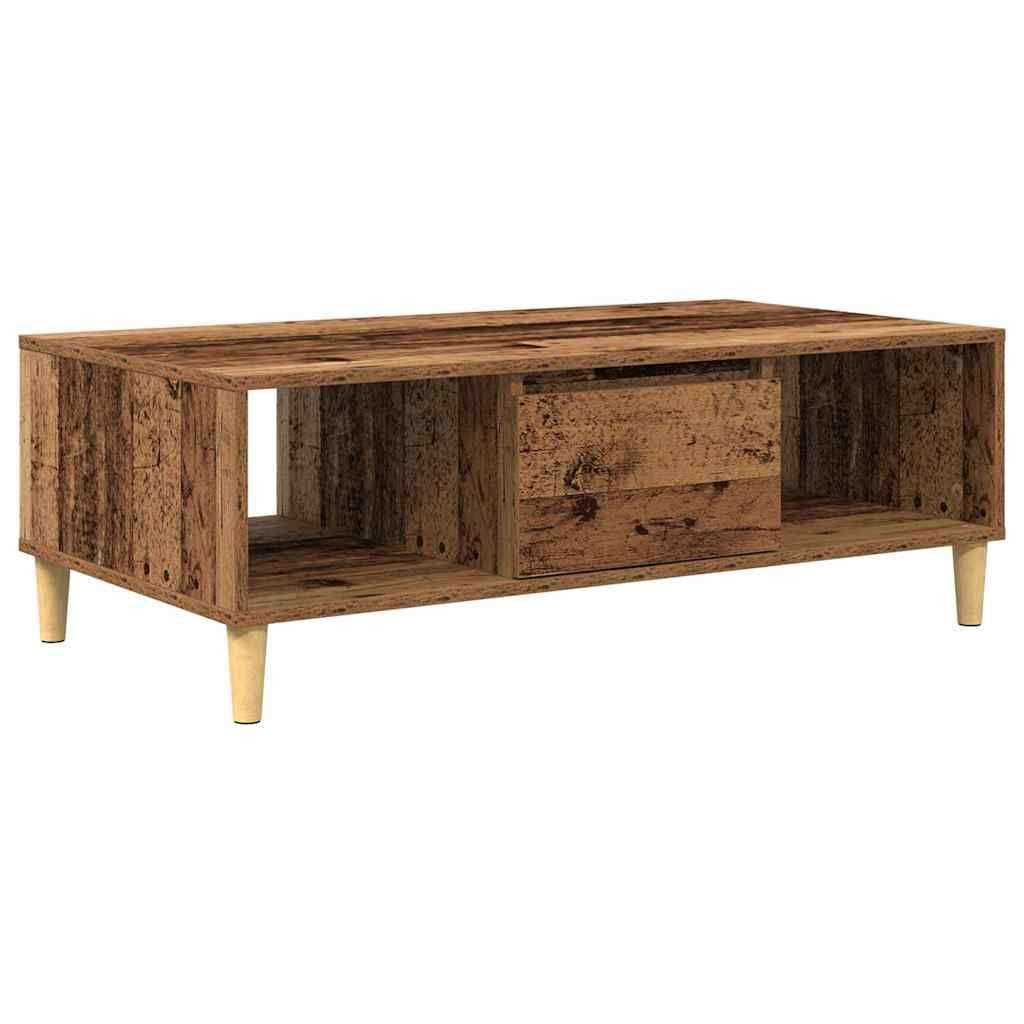 vidaXL mit Speicher mit Tür Altholz 103,5 x 60 x 35 cm Holzwerkstoff