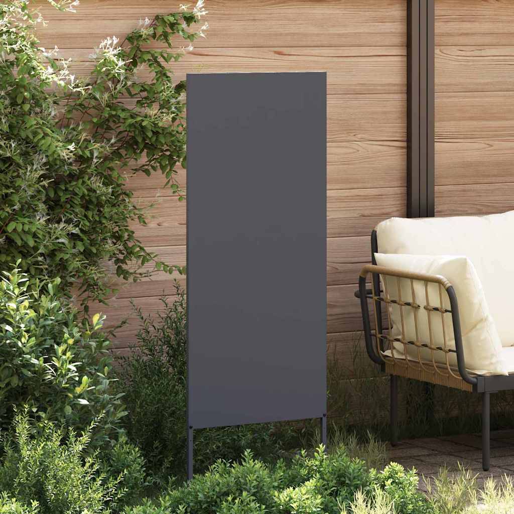 vidaXL Garten dekoratives Panel Anthrazit 50 x 140 cm