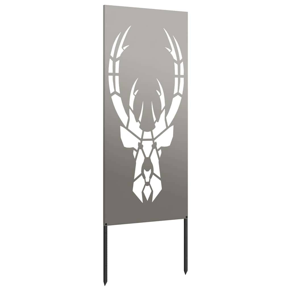 vidaXL Garten dekoratives Panel Rostig 50 x 140 cm Wetterstahl