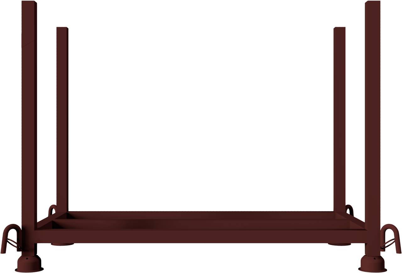 Schake 50380-0 Stapelpalette für 21 Fußplatten lackiert