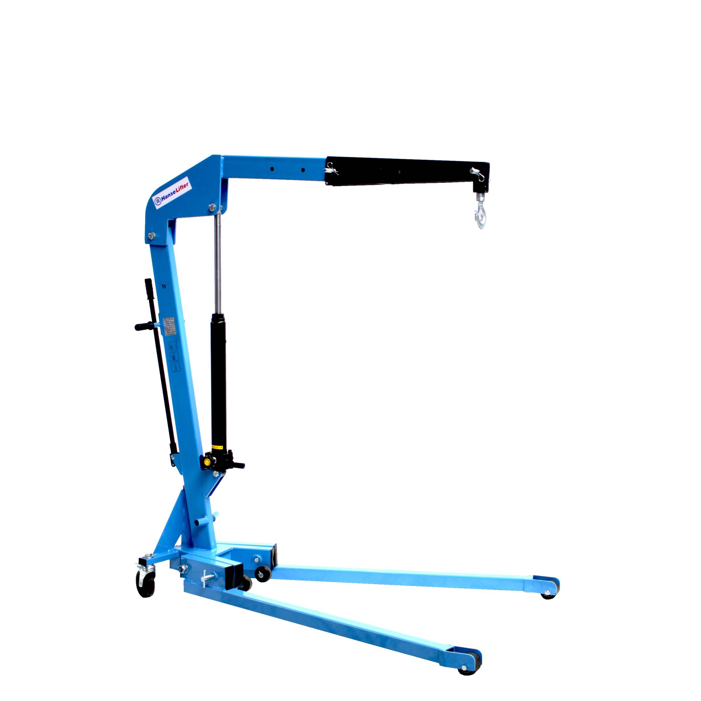 Hanselifter Werkstattkran WK500 hydraulisch Tragkraft 500kg Hubhöhe bis 2550mm