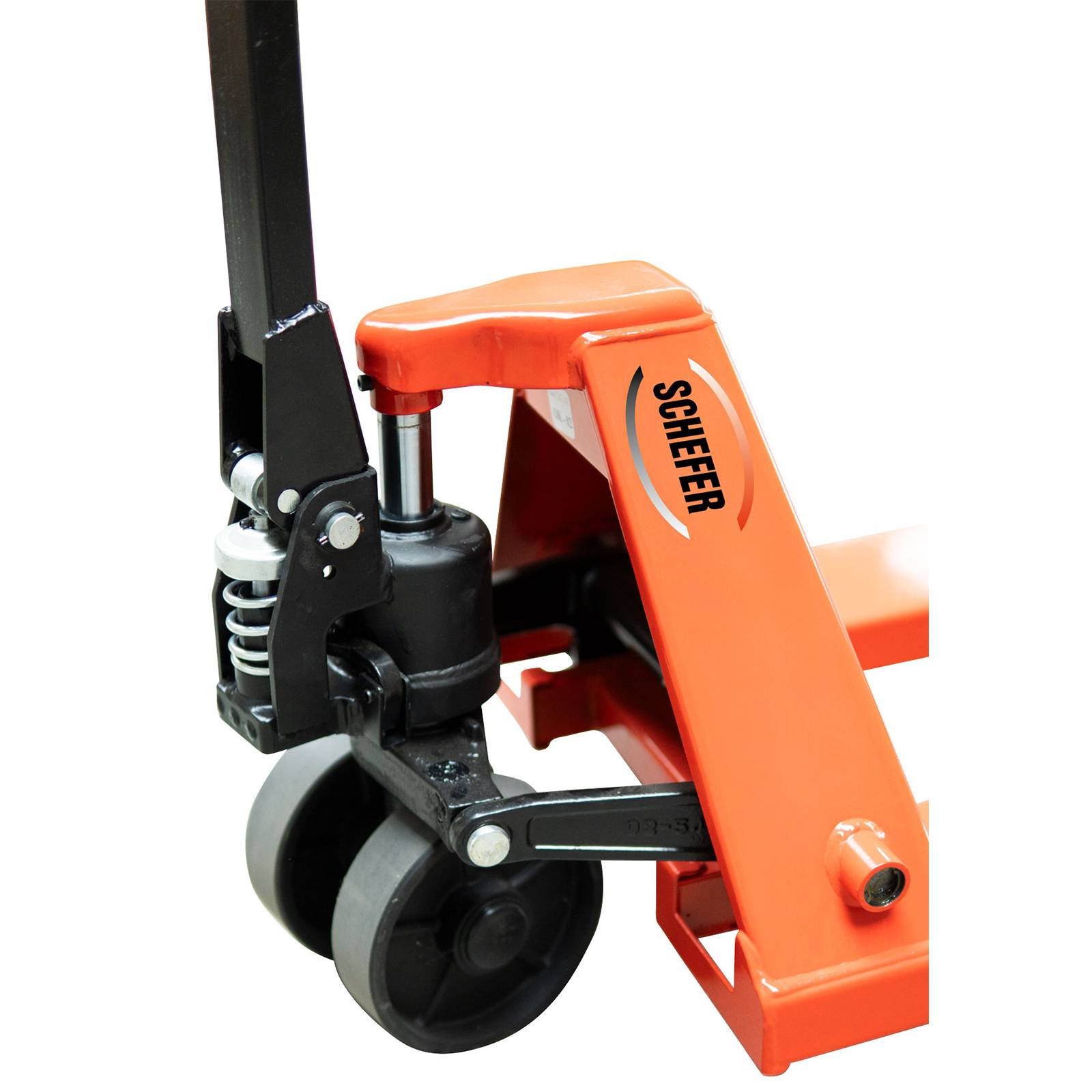 Schefer Gabelhubwagen Premium mit Schnellhub / Sonderlänge Tragkraft 2000kg Gabellänge 2000mm
