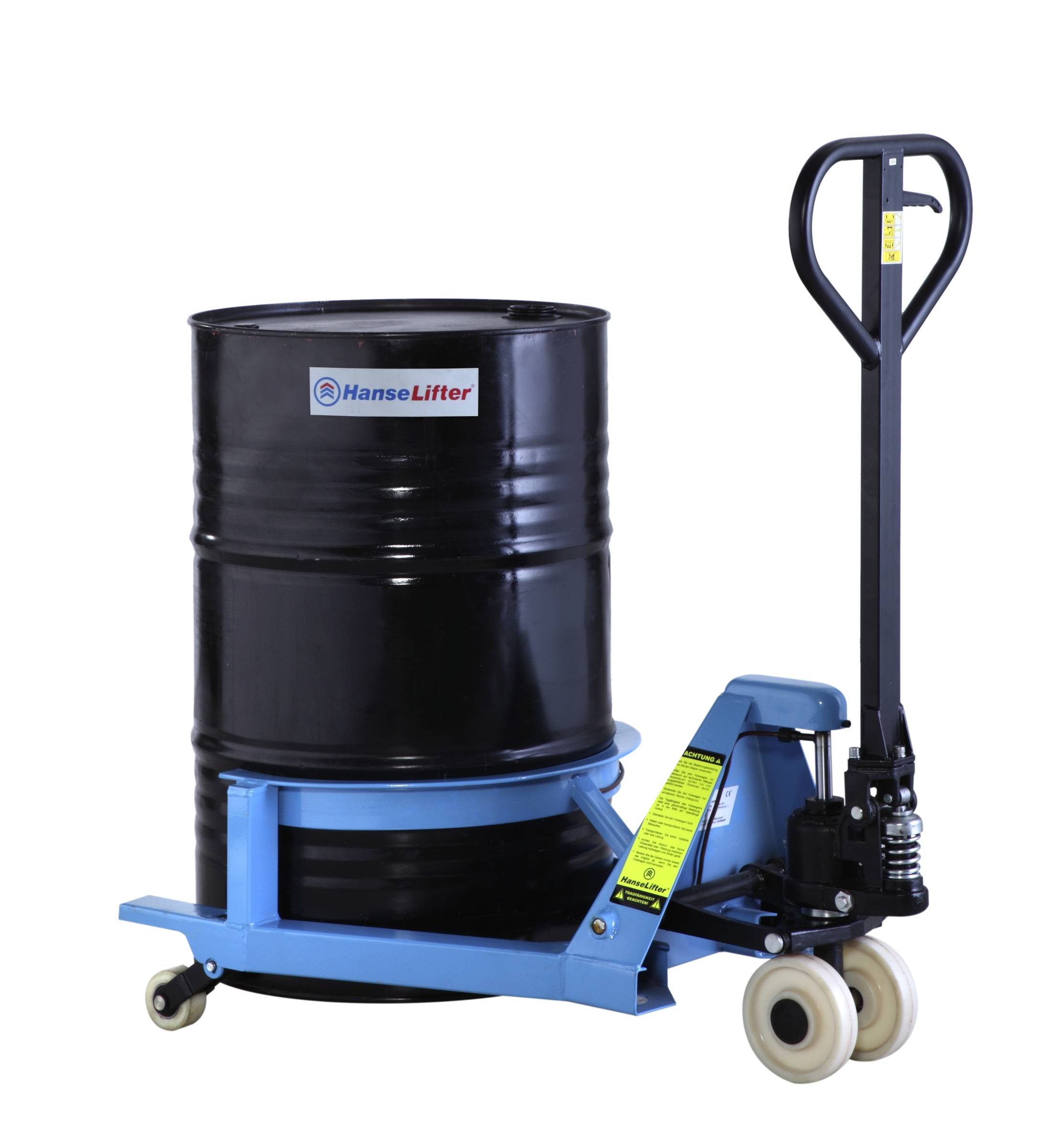 Hanselifter Fasshubwagen FHW für 208 l Fässer Tragkraft 365 kg