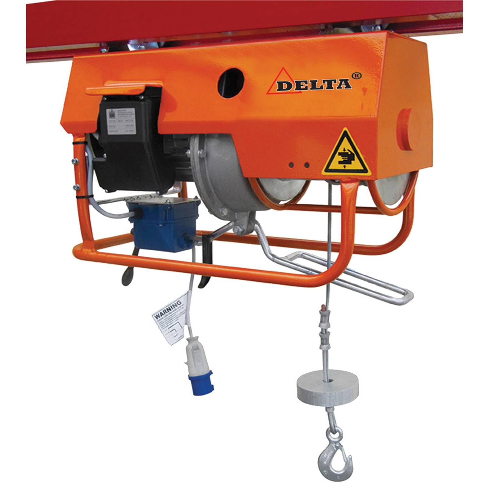 Delta Elektrische Seilwinde DM 230V Tragkraft 0,3t Hubhöhe 23m