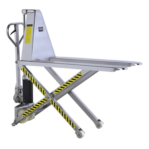 Hanselifter Scherenhubwagen JF-NR aus V2A Edelstahl Hubhöhe 800mm Tragkraft 1000kg Hanselifter Scherenhubwagen JF-NR aus V2A Edelstahl Hubhöhe 800mm Tragkraft 1000kg