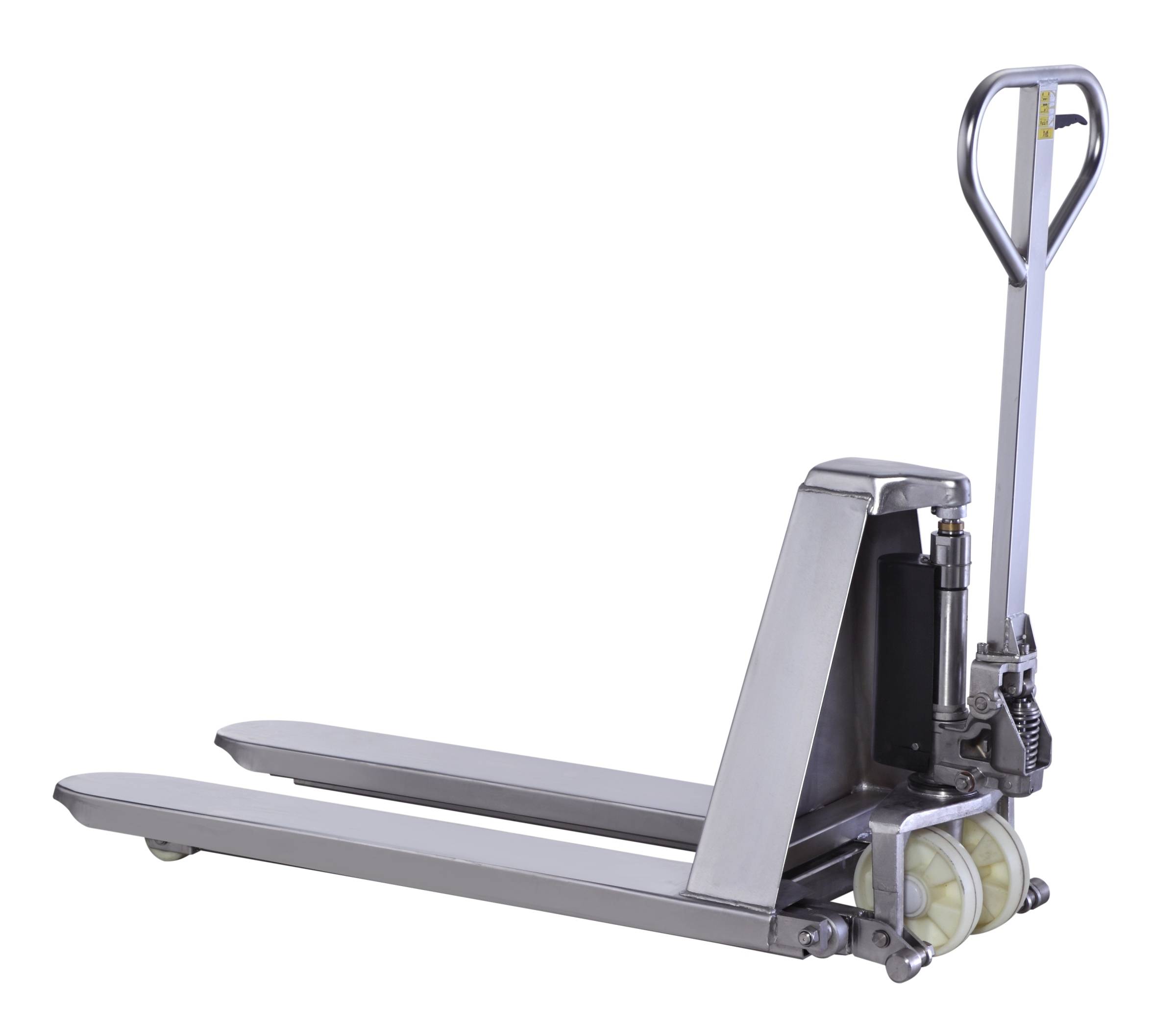 Hanselifter Scherenhubwagen JF-NR aus V2A Edelstahl Hubhöhe 800mm Tragkraft 1000kg