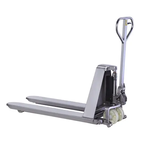 Hanselifter Scherenhubwagen JF-NR aus V2A Edelstahl Hubhöhe 800mm Tragkraft 1000kg Hanselifter Scherenhubwagen JF-NR aus V2A Edelstahl Hubhöhe 800mm Tragkraft 1000kg