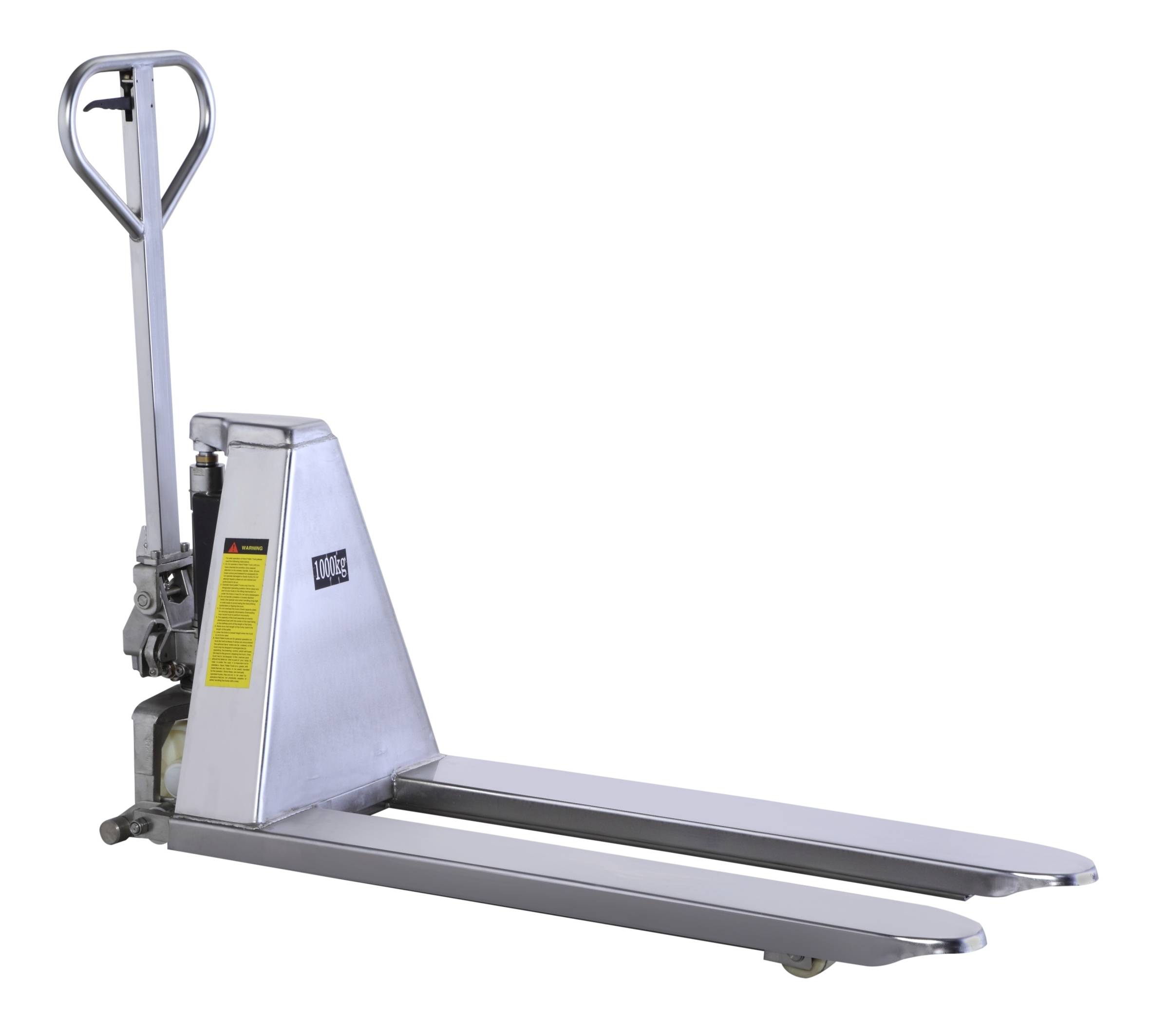 Hanselifter Scherenhubwagen JF-NR aus V2A Edelstahl Hubhöhe 800mm Tragkraft 1000kg