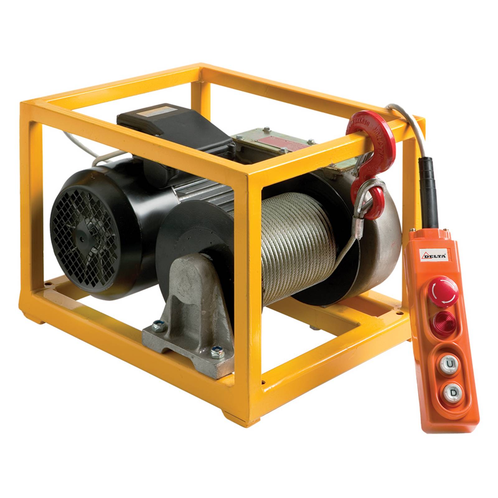 Delta Elektrische Seilwinde DM 230V Tragkraft 0,2t Hubhöhe 48m