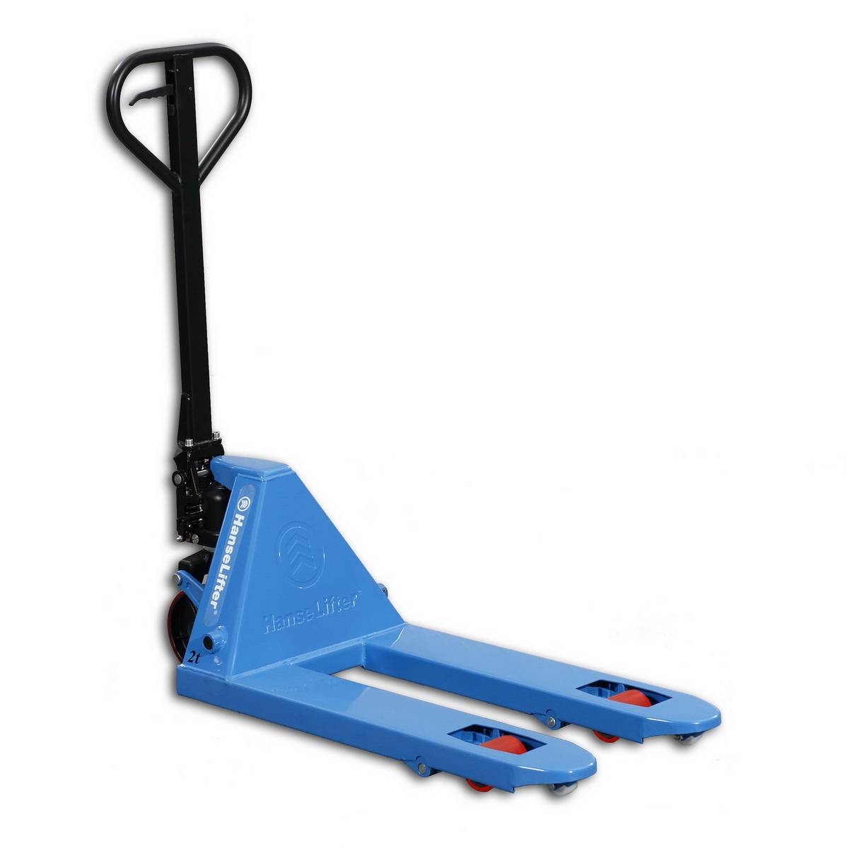 Hanselifter Hubwagen BD Sondermaße Gabellänge 800mm Gabelaußenabstand 480mm