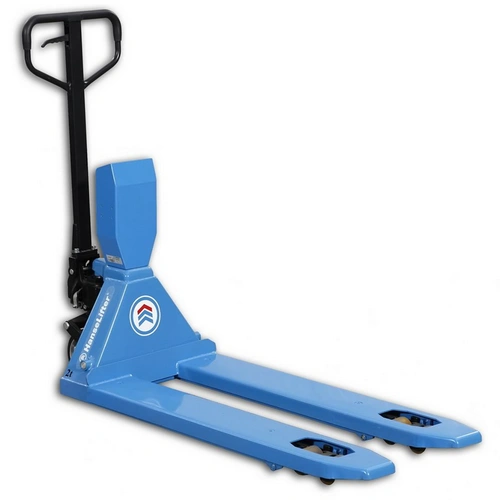 HanseLifter WHP-DE1500 Palettenhubwagen mit Waage und Drucker Tragkraft 1500kg HanseLifter WHP-DE1500 Palettenhubwagen mit Waage und Drucker Tragkraft 1500kg