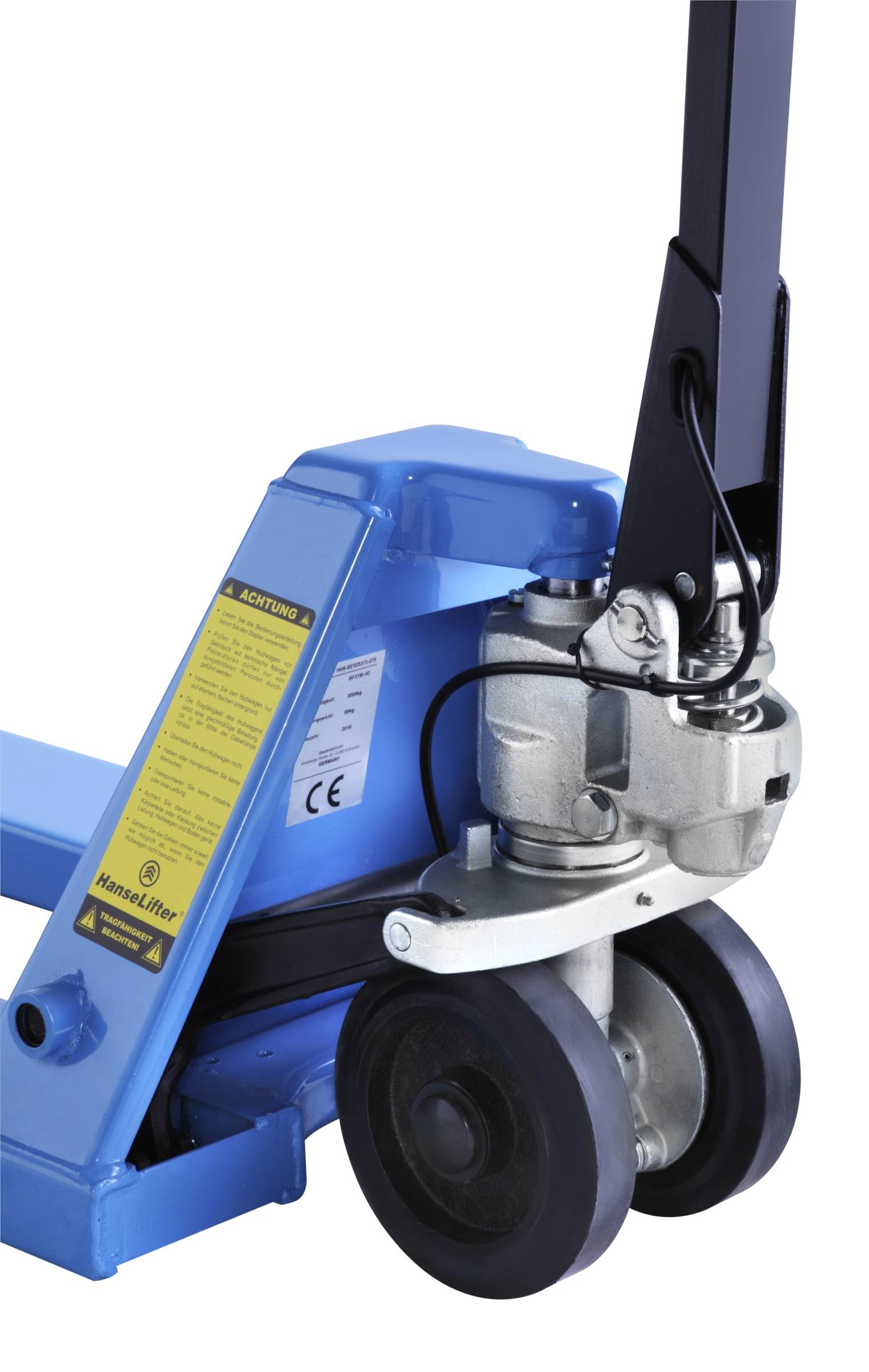 Hanselifter Hubwagen BF-3T-BR mit Bremse Gabellänge 1150mm Tragkraft 3000kg