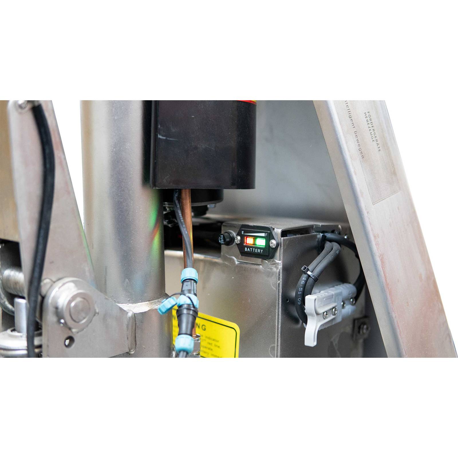 Schefer El.-Scherenhubwagen Edelstahl Premium 10E