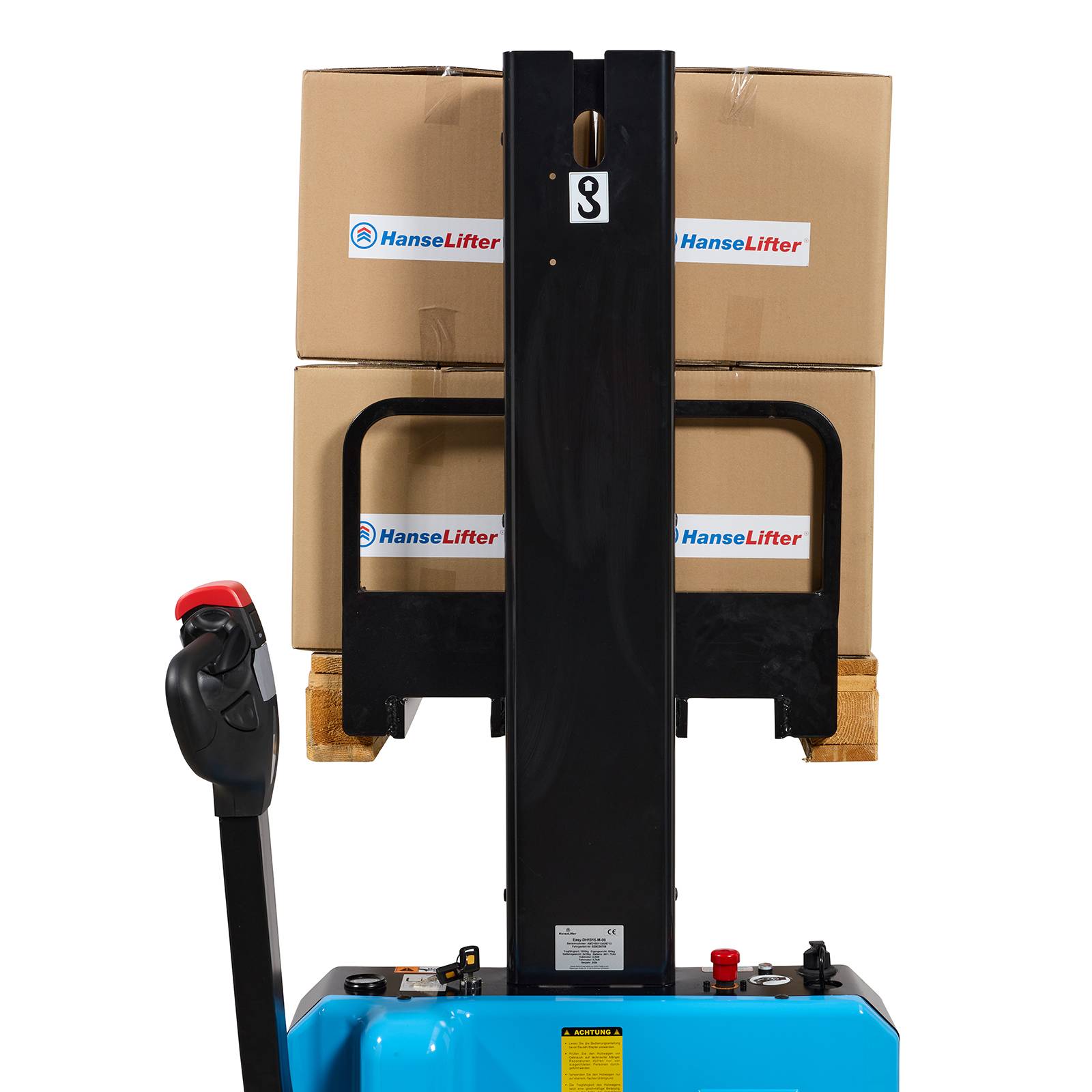 Hanselifter Deichselstapler EASY-DH10-M Hubhöhe 1500mm Tragkraft 1000kg