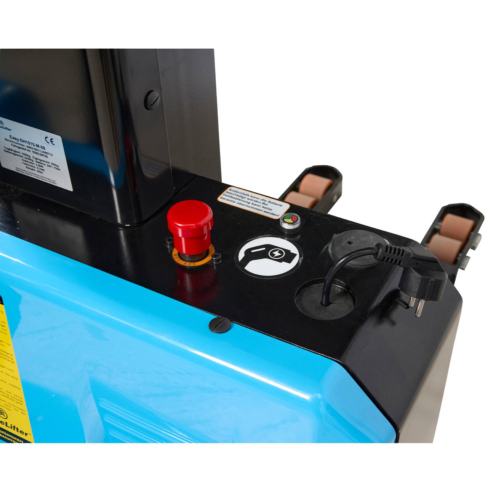 Hanselifter Deichselstapler EASY-DH10-M Hubhöhe 1500mm Tragkraft 1000kg