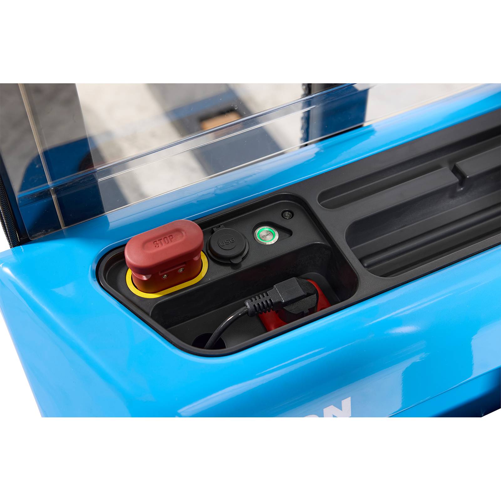 HanseLifter Deichselstapler Easy-DH1236-Li max. Hubhöhe 3600 mm Tragfähigkeit 1200 kg