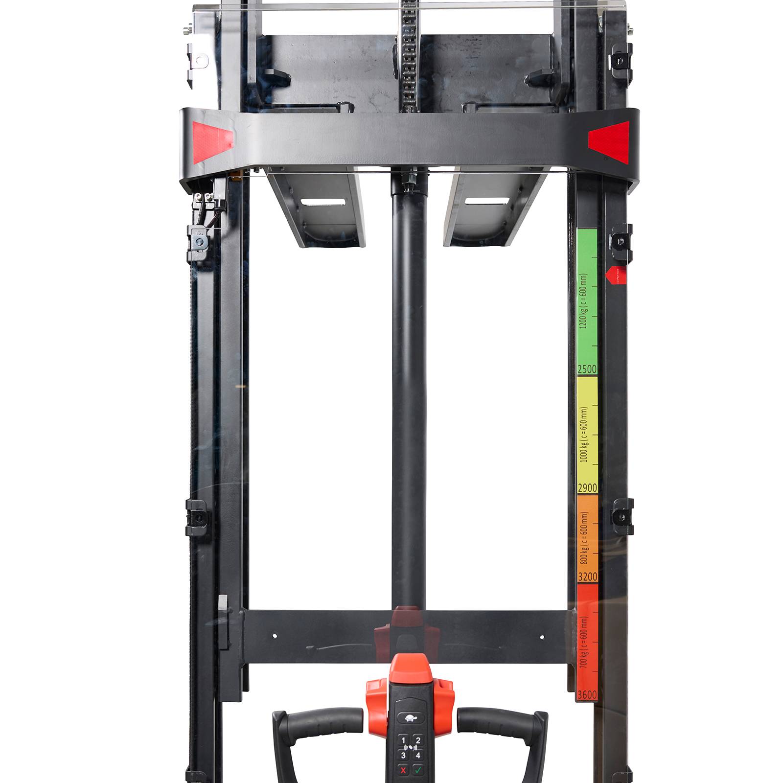 HanseLifter Deichselstapler Easy-DH1232-Li max. Hubhöhe 3200 mm Tragfähigkeit 1200 kg