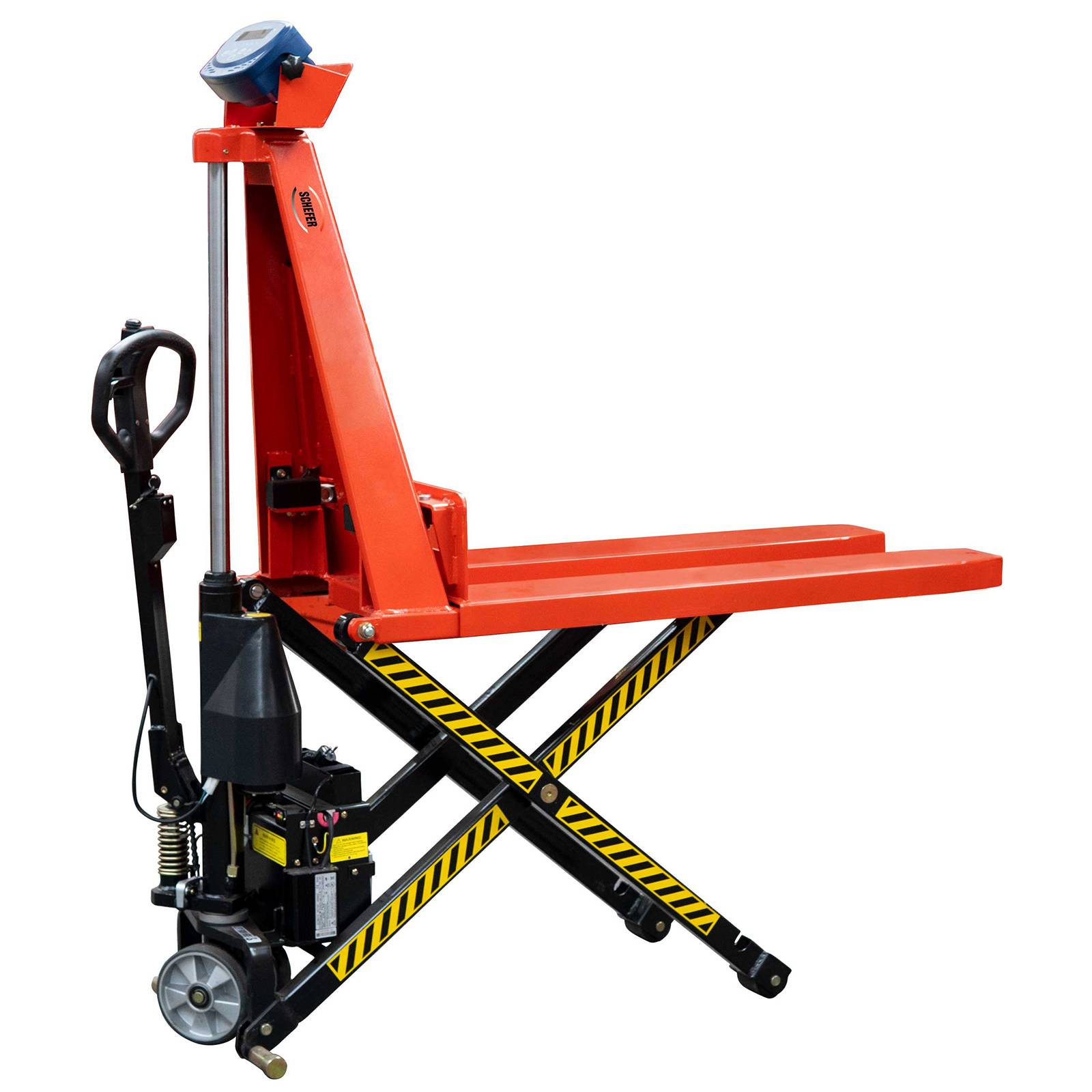 Schefer El.-Scherenhubwagen mit Waage Premium 10E