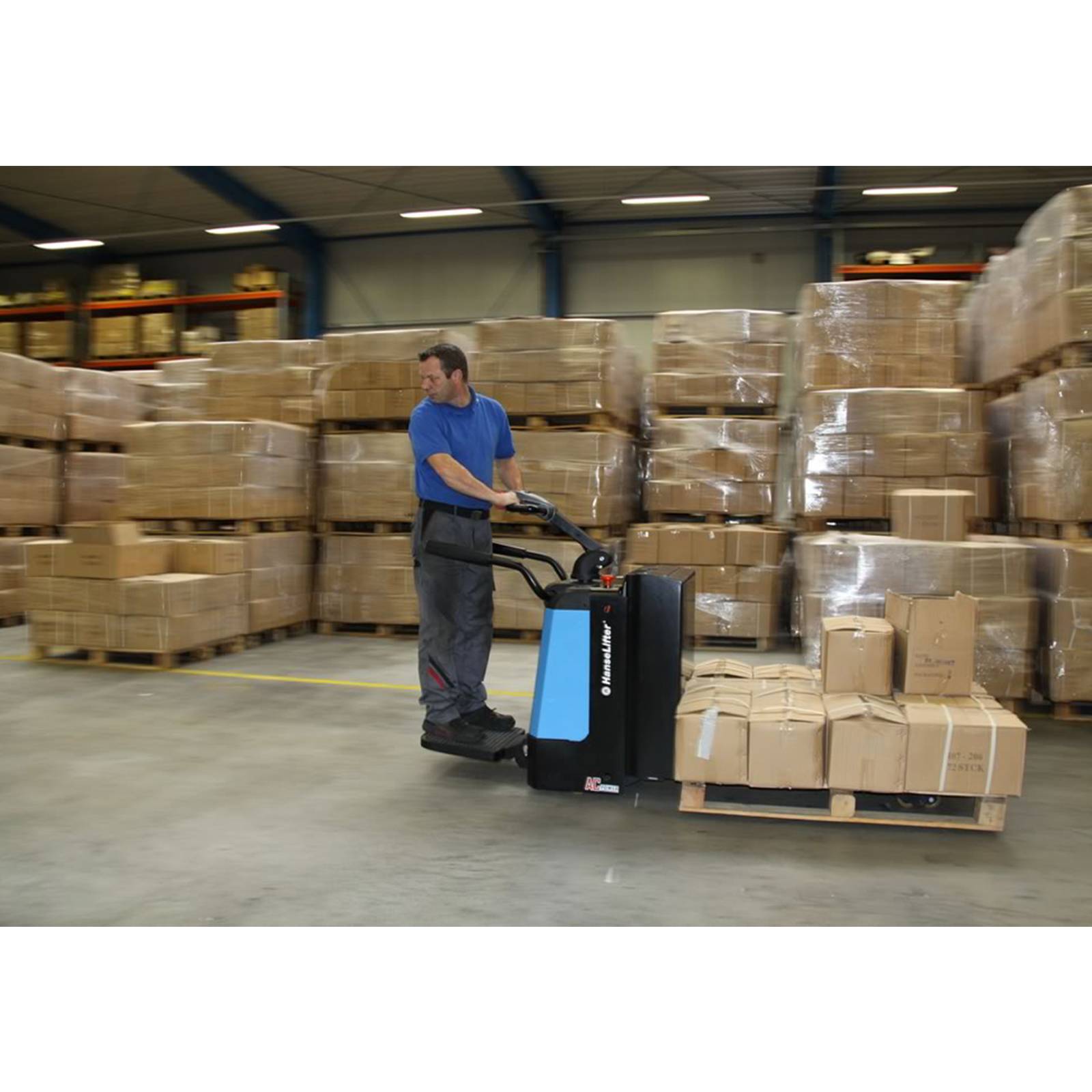 Hanselifter Elektrohubwagen E-20PL-AC Tragfähigkeit 2000 kg