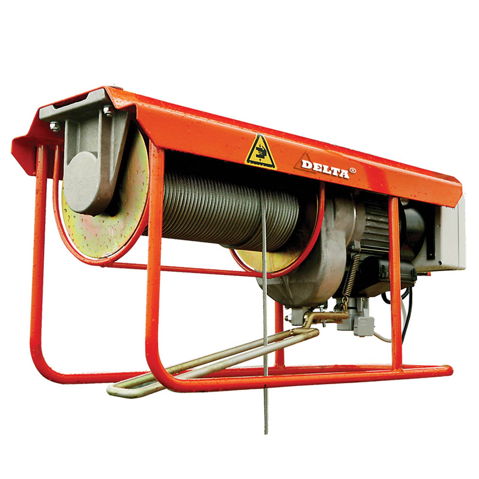 Delta Elektrische Seilwinde DM 230V Tragkraft 0,5t Hubhöhe 38m
