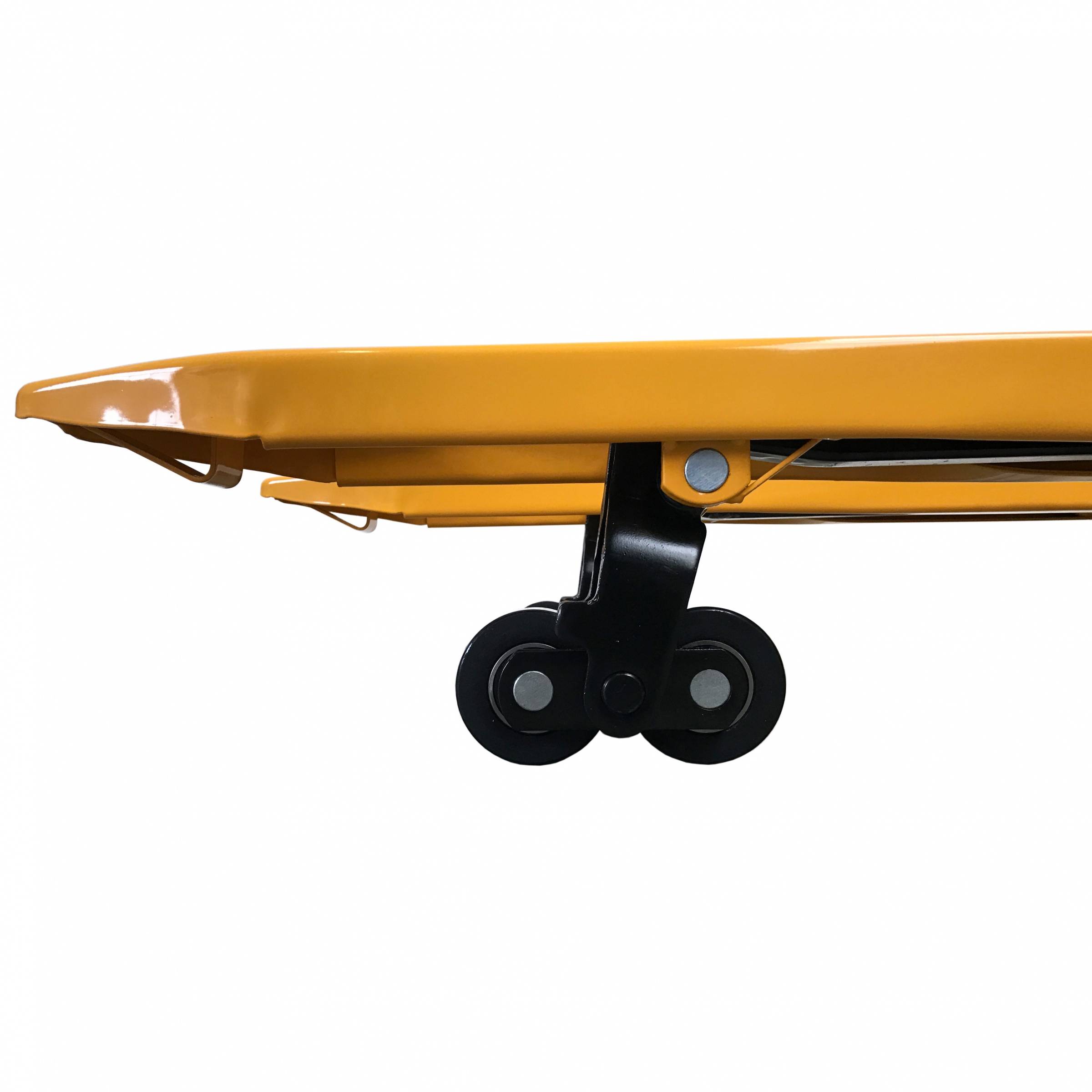 qteck Gabelhubwagen OSE-Serie PU/PU Tandem 2500mm Gabellänge 2000kg Hubkraft