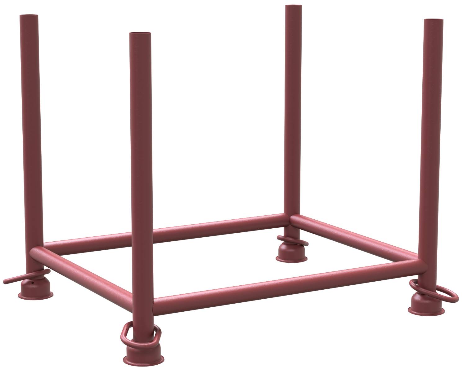 Schake 50100-0 Stapelpalette 0,90m x 0,70m x 0,70m lackiert with closed hook