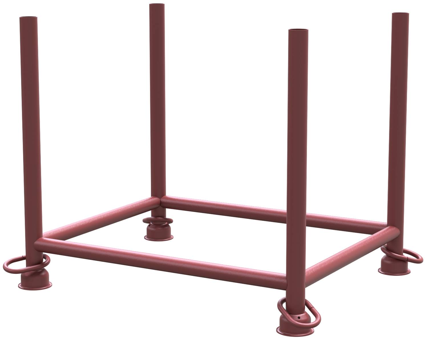Schake 50100-0 Stapelpalette 0,90m x 0,70m x 0,70m lackiert with closed hook