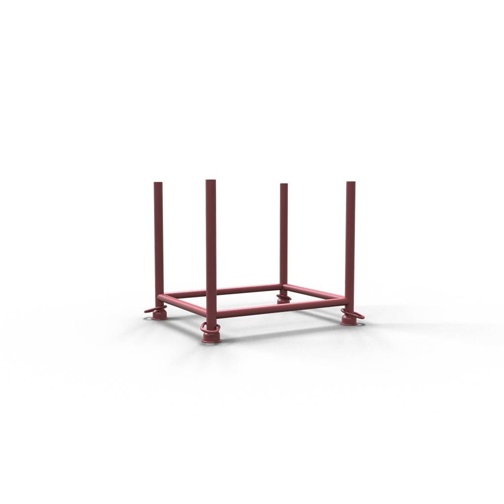 Schake 50100-0 Stapelpalette 0,90m x 0,70m x 0,70m lackiert with closed hook