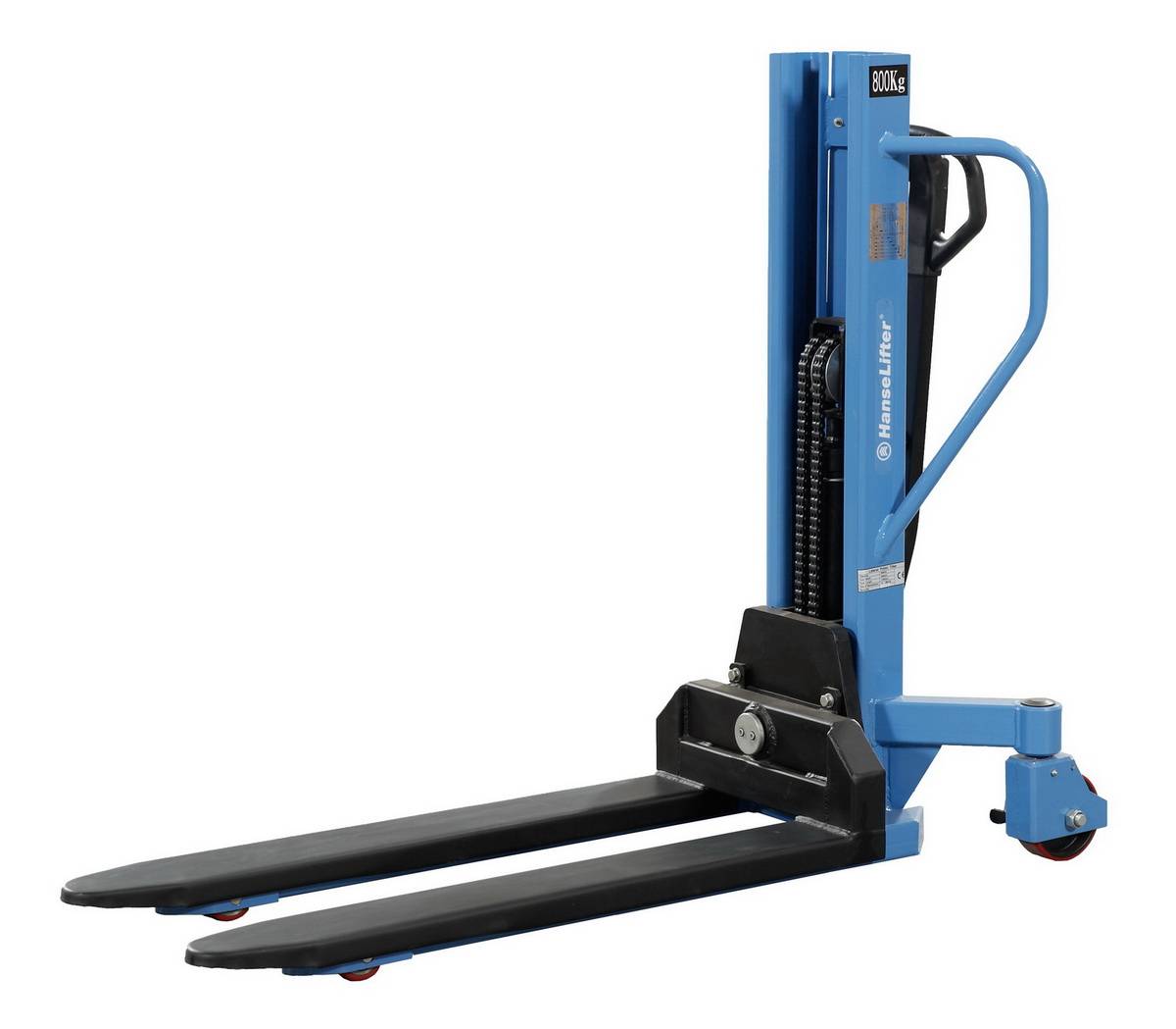 HanseLifter Hochhubwagen PH0809 ohne Kippfunktion Hubhöhe 900mm Tragkraft 800kg