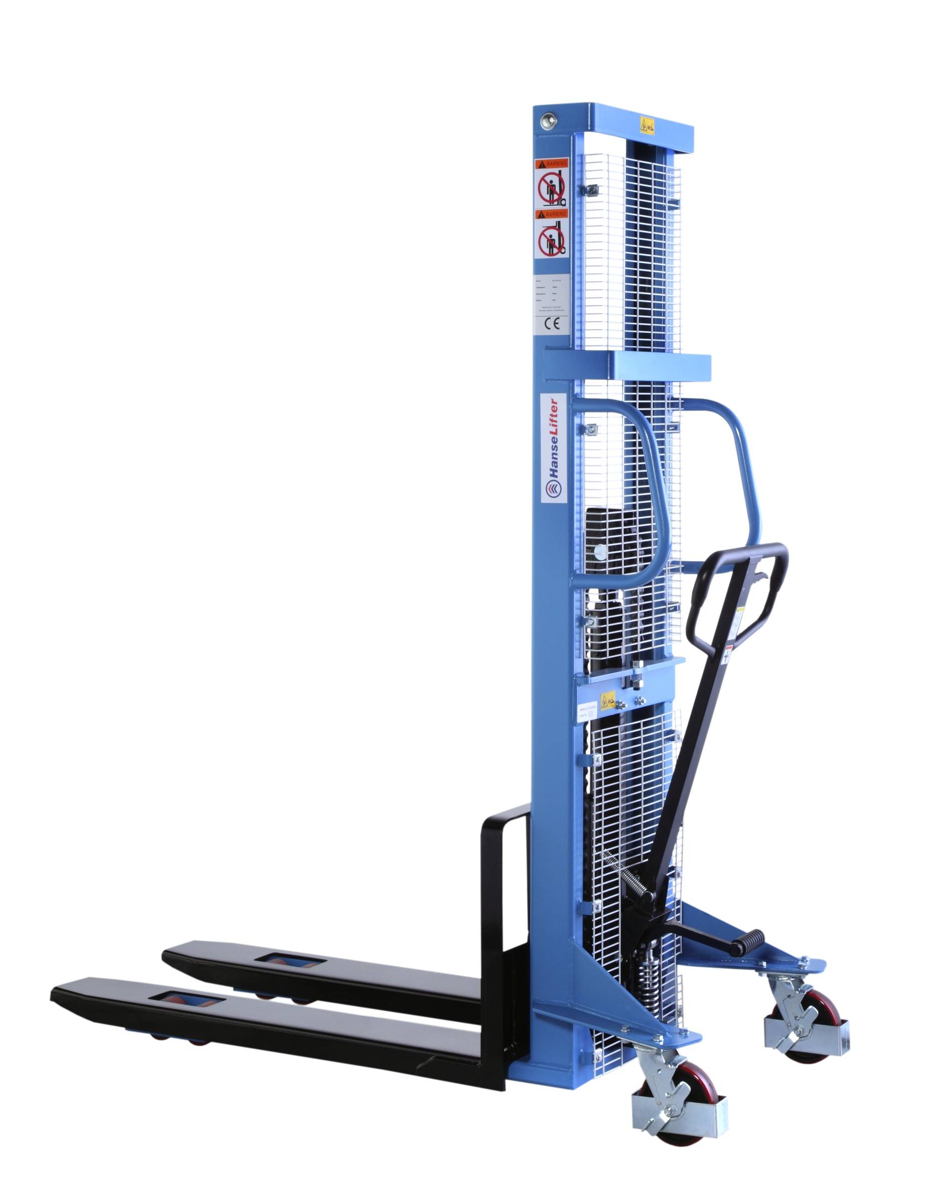 Hanselifter Hochhubwagen SDJ1516 Tragkraft 1500kg Hubhöhe 1600mm