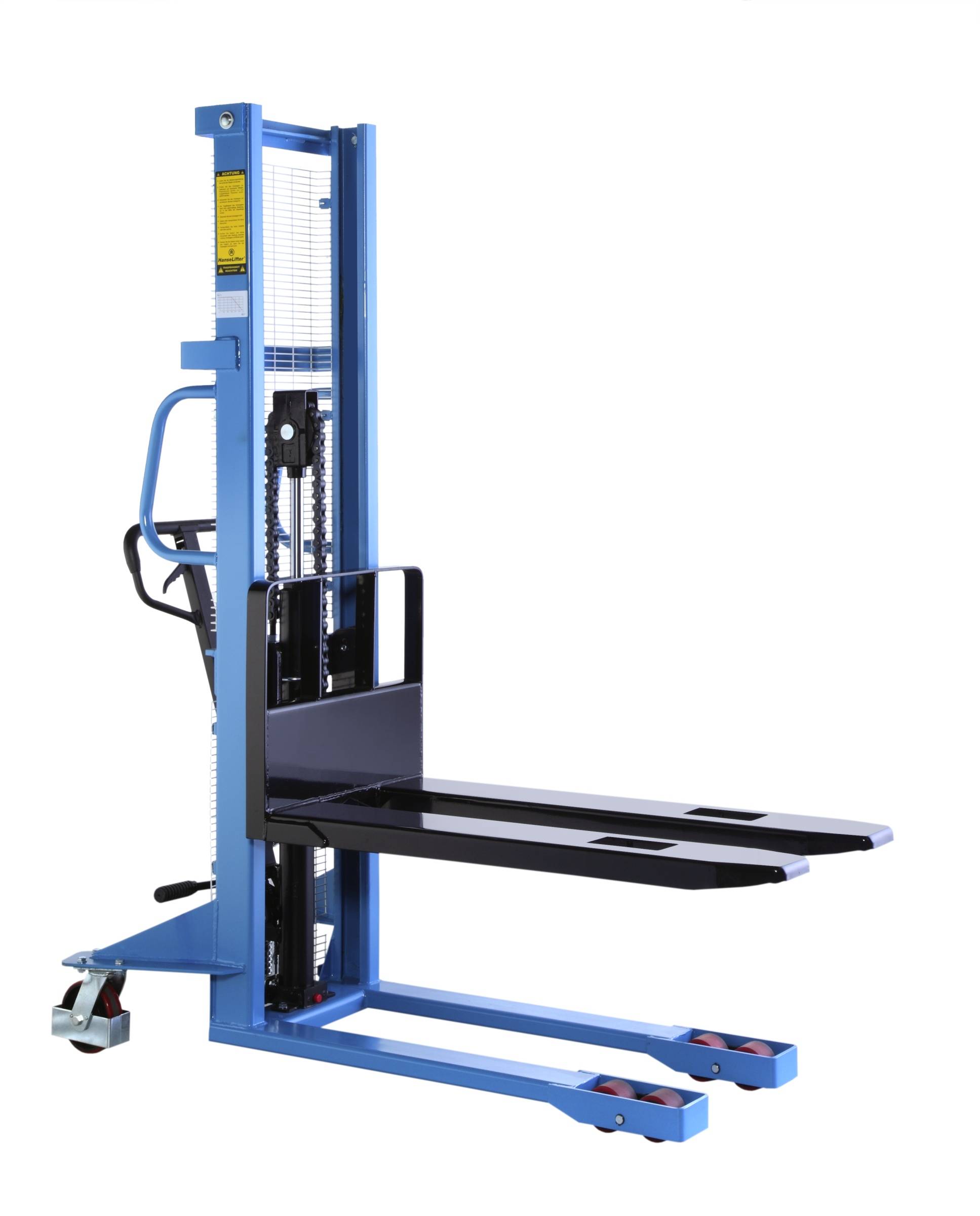 Hanselifter Hochhubwagen SDJ1516 Tragkraft 1500kg Hubhöhe 1600mm